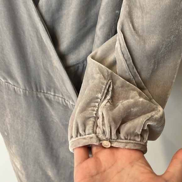 J Crew Velvet Wrap Mini Dress NWT Size 8P - Picture 4 of 7